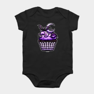 Creepy Cute Cupcake Baby Bodysuit